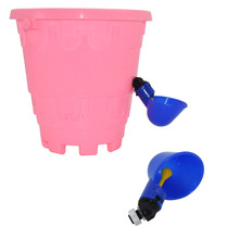 50 pcs blue Automatic Drinking Cups Chicken Waterer Quail Nipple Drinker Thread Drinker Water Bowl Poultry supplies 2024 - buy cheap