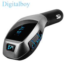 Kits de Bluetooth para coches transmisor FM inalámbrico Radios adaptador FM modulador música MP3 player USB Audio para Smartphone 2024 - compra barato