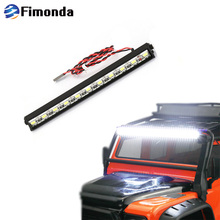 Metal Auto Lamp 11PCS LED Roof Lamp Light Bar top holder Light For 1/10 313 Wrangler RC Crawler Car Modification Upgrade Parts 2024 - buy cheap