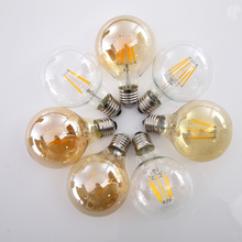 2W 4W 6W 8W LED Lamp G80 Amber Clear Dimmer bulb E27 110V 220V Vintage Edison Filament Light Bulbs For Home Decor 2024 - buy cheap
