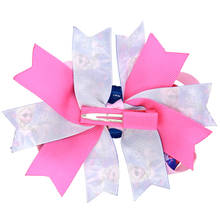 10pcs /lot Christmas  Girls Toddlers Grosgrain princess Bottle Caps hair bow boutique clip DIY hair bow hair accessories 2024 - buy cheap