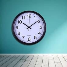 Цифровые часы кварцевые часы Висячие Часы кварцевые настенные часы 12 дюймов орнамент Бесшумная Мода 2024 - купить недорого