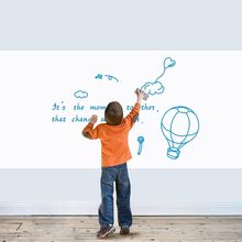 2015 Removable Whiteboard Blackboard Vinyl wall Sticker Chalkboard Wall decal for Children Paint Home Decoration Wall Paper 2024 - buy cheap