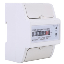 220V 1-Phase 2-Wire DIN Rail Electronic Energy KWh Meter 50Hz 10(40)A 2024 - buy cheap