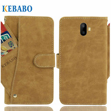 Leather Wallet Assistant AS-503 Target Case 5" Flip Vintage Leather Front Card Slots Cases Cover Business Phone Protective Bags 2024 - buy cheap
