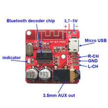 WirelessBluetooth Audio Receiver board Bluetooth 4.1 mp3 lossless decoder board Stereo Music Module 3.7-5V USB TF Card Interface 2024 - buy cheap