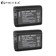 NP-FW50-bateria de lítio npfw50, 2 fw50, bateria para câmera digital compatível com sony a33, a35, a37, a55, slt, a35, a37, a37k, a37m, a55 2024 - compre barato