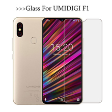 Закаленное стекло для UMIDIGI F1 Защитная пленка для экрана Взрывозащищенная пленка для мобильного телефона чехол для UMIDIGI F 1 F1 стекло 2024 - купить недорого