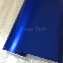 ice blue matte chrome vinyl for car wrap skin covering with air release ORINO matte chrome metallic foil size 1.52*5/10/15/20m 2024 - buy cheap