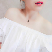 Корейская мода улыбка кулон короткие темперамент личности Невидимый Цепочки и ожерелья 2024 - купить недорого
