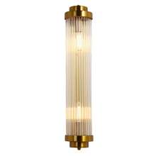 Настенный светильник в стиле постмодерн, скандинавский минималистичный прикроватный светильник для лестницы, дизайнерский Кристальный Роскошный Металлический светильник для спальни 2024 - купить недорого