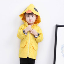 Spring/Autumn Jacket For Boys Yellow duck Coat Baby Boys Jacket Kids Infant Boys Outerwear Coat Children Clothes 2024 - buy cheap