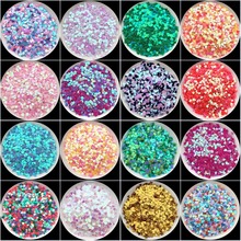 Fashion nail Sequins 20g 3mm Love Heart Shape loose Sequins for Nails Arts manicure/sewing Craft/wedding decoration confetti 2024 - buy cheap