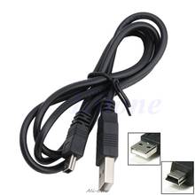 USB 2,0 штекер A к Mini 5 Pin B зарядное устройство Шнур для зарядки синхронизации данных кабель адаптер Новый 2024 - купить недорого