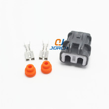 Free shipping 10sets 6.3mm auto 2pin Excavator pressure switch plug speed water temperature header connector 7123-6423 2024 - buy cheap