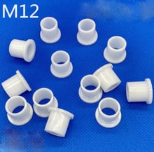 50pcs M12 ID 20mm OD nylon washers T-type insulation gasket plastic transistor gaskets concave step washer 2024 - buy cheap