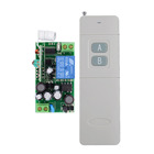 Interruptor de controle remoto de longo alcance, 3000m, ac 220v 1 ch 10a, transmissor receptor relé, lâmpada de luz, interruptor sem fio 315433mhz 2026 - compre barato