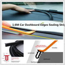 UType 1.6M Car Dashboard Strip Front Windshield Sealing Rubber Strips for Renault Latitude Laguna Frendzy DeZir Safrane ZE 2024 - buy cheap