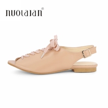 Sandalias de las mujeres de 2019 nuevos zapatos de verano Mujer cómodas zapatillas Sandalias planas Mujer zapatillas Sandalias casuales tamaño 35-42 2024 - compra barato