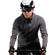 Chaqueta ultradelgada con capucha para ciclismo, abrigo a prueba de viento para ciclismo de montaña o carretera, ropa de secado rápido, Unisex 2024 - compra barato