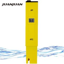 10pcs Pocket LCD Digital PH  0-14 Tester Meter Pen Type Aquarium PH  Pool Water Measure with ATC 17% off 2024 - buy cheap