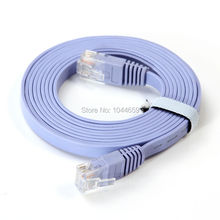 Cable plano UTP de alta calidad, 1m/2m/3m/5m/10m/15m/20m/25m/30m CAT6 CAT 6, Cable de red Ethernet RJ45, Cable LAN de conexión para enrutador módem DSL 2024 - compra barato