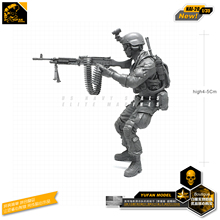 Yufan-Kit de figuras en miniatura 1/35, equipo de asalto US Seal, soldado de resina, modelo Nai-20 2024 - compra barato