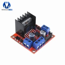 L298N paso H doble puente Motor Placa de controlador módulo DC módulo controlador de Motor para Arduino de doble canal 2024 - compra barato