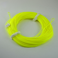 MNFT WF4F ~ WF8F Good Quality 100 feet Floating hollow wire Weight Forward Fly Fishing Line with Welded Loops End Yellow Color 2024 - buy cheap
