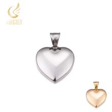 Love Heart Pendant For Women Girls Gold S Shiny Stainless Steel Waterproof Best Friend Pendant 2024 - buy cheap