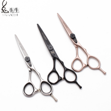 50Pcs 6" 440C Wholesale Mr Rabbit Hairdresser's Scissors Thinning Shears Salon Cutting Scissors Professional Hair Scissors M9015 2024 - buy cheap