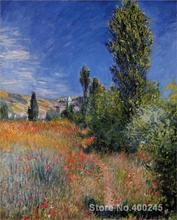 Pintura del paisaje de Claude Monet en la Ile Saint Martin Redroom decoración aceite sobre lienzo hecho a mano de alta calidad 2024 - compra barato