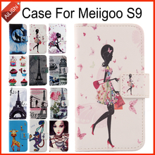 AiLiShi Case For Meiigoo S9 Luxury Flip PU Painted Leather Case S9 Meiigoo Exclusive 100% Special Phone Cover Skin+Tracking 2024 - buy cheap