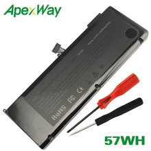 ApexWay 57Wh Laptop battery for Apple A1382 A1286 2009 Version For MacBook Pro 15" Pro 15" MC721 MC723 MB985 MB986 2024 - buy cheap