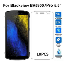 10 pçs vidro temperado película protetora para blackview bv5800 pro protetor de tela vidro do telefone móvel filme guarda para 5800 pro 2024 - compre barato