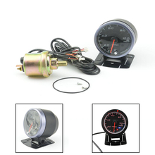 1 Sets Car Voltmeter Gauge 60mm White LED Light Vehicles Meter Machine Voltmeter Sensor Car Monitor Tools 2024 - buy cheap