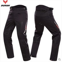 NEW motorcycle pants men pantalones moto pants motocross grey black motorbike racing trouser with knee guards DUHAN M L XL XXL 2024 - buy cheap