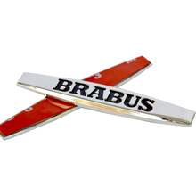 2pcs Auto Emblem Badge Decal Sticker Cars Side Fender Metal stikcers For BRABUS 2024 - buy cheap