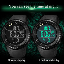 OTS Mens Military Watches Top Brand Luxury Digital Sport Men Sport horloge man Led clock Relogio Masculino Wristwatches For Men 2024 - buy cheap