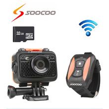 Экшн-камера Soocoo S60, 32 ГБ, 1080P Full HD, водонепроницаемая, 60 м 2024 - купить недорого