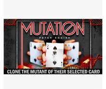2016 Mutation by Peter Eggink -Close-up magic Street magic Stage magic Magic props Mentalism Card tricks 2024 - buy cheap