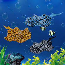 Декор дьявол Золотая рыбка аквариумная Медуза искусственная светящаяся рыбка орнамент 2024 - купить недорого