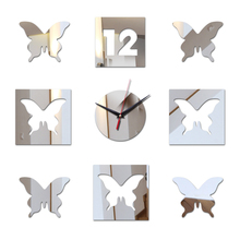 new limited time-limited 3d clocks stickers diy Acrylic wall clock mirror fairy sticker kids home decor quartz watches Needle 2024 - buy cheap