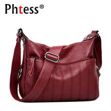 2019 Crossbody Bags For Women Sac a Main Soft Leather Shoulder Bags Female High Quality Handbags Women Messenger Bag Vintage 2024 - buy cheap