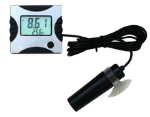 Online Mini pH Temperature Meter Monitor Tester Aquarium Acidometer  6V DC with adaptor aquaculture 2024 - buy cheap