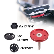 MTB Road Bike Bicycle Computer Holder Stem Top Cap Cycling Stopwatch GPS Speedometer Mount Bracket For GARMIN Bryton CATEYE 2024 - buy cheap