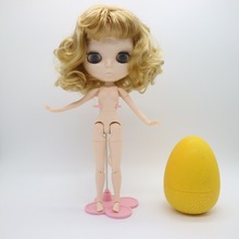 Шарнирная телесная кукла blyth, без макияжа, фабричная кукла, подходит для DIY 201709012 2024 - купить недорого