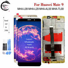 5.9" For Huawei Mate 9 lcd com quadro para huawei companheiro 9 MHA-L09 MHA-L29 MHA-AL00 MHA-TL00 display lcd de tela toque sensor digitador assembléia mate9 exibição 2024 - compre barato