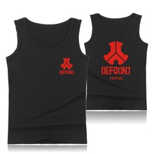 Camiseta de algodón con música electrónica para hombre, Camiseta de tirantes para gimnasio, ropa de fitness 2024 - compra barato