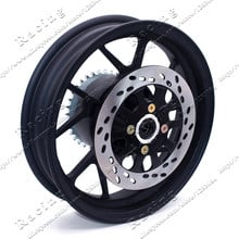 2.75-12 inch With #428-34 tooth Rear Sprocket and 200mm Diameter plate Disc plate Vacuum Wheel Rim for Dirt Pit Bike Motorcycle 2024 - buy cheap